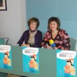 Maria Llopis i Encarna Ivars presenten el programa de "Març, mes de la dona" de 2011