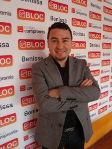 Xavi Tro, candidat del BLOC a l'Alcaldia de Benissa