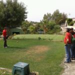 Classe pràctica de golf al Club de Golf Ifach de Benissa