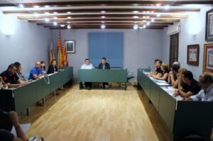 Una sessió de plens de l'Ajuntament de Benissa
