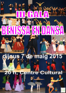Cartell de la III Gala "Benissa en Dansa"