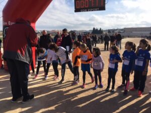 Competició comarcal d'atletisme a Benissa
