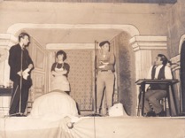 Pepe El Largo interpretant "Cels de novençà", amb J.J. Cardona, Merche González i Ignacio Moll